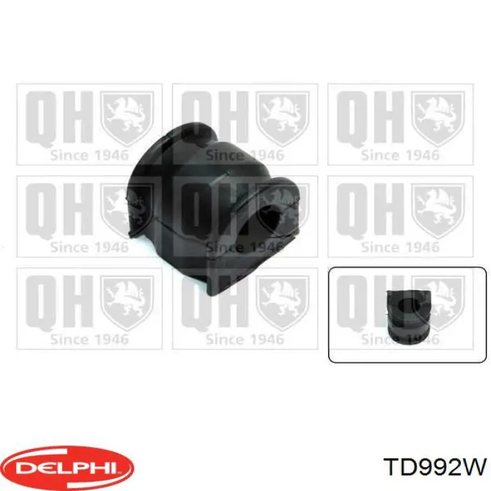 Comprar TD992W Delphi Buje de barra estabilizadora delantera