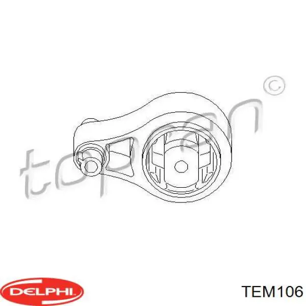Soportes de motor trasero Delphi TEM106 precio, desde 37,13 EUR