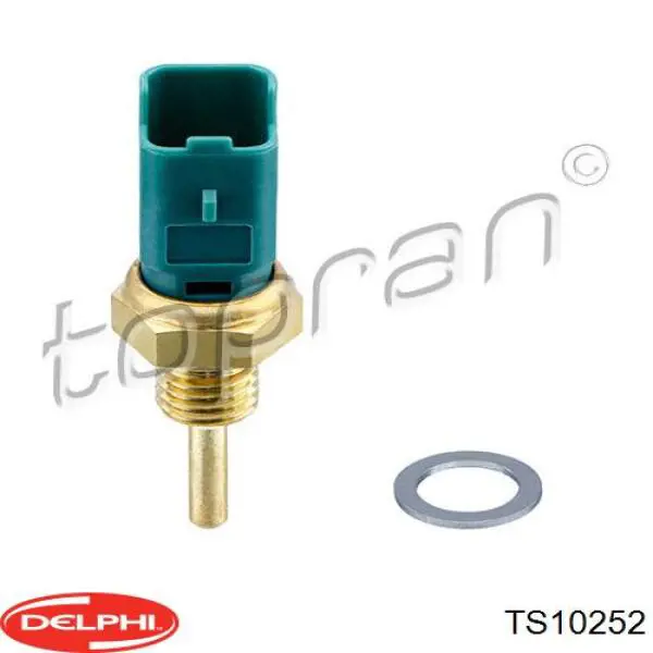 TS10252 Delphi sensor de temperatura del refrigerante