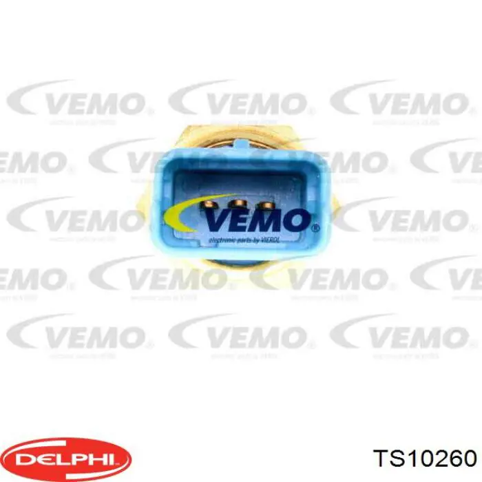 TS10260 Delphi sensor de temperatura del refrigerante