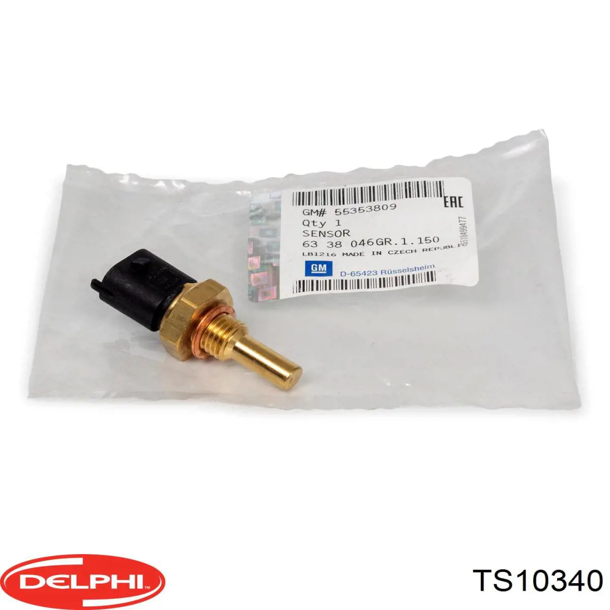 Sensor de temperatura del refrigerante Delphi TS10340 precio, desde 9,76 EUR
