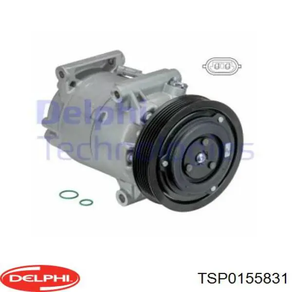 TSP0155831 Delphi compresor de aire acondicionado