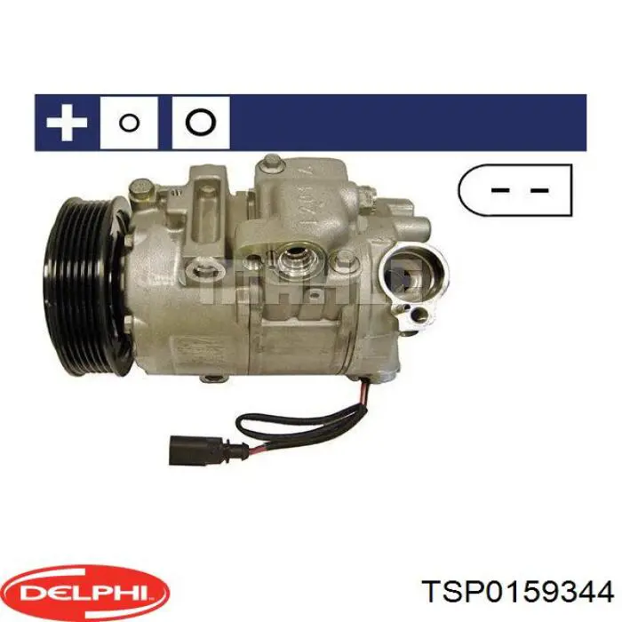 TSP0159344 Delphi compresor de aire acondicionado