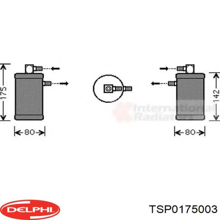 Filtro deshidratador aire acondicionado Delphi TSP0175003 precio, desde 23,82 EUR