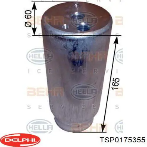 TSP0175355 Delphi filtro deshidratador