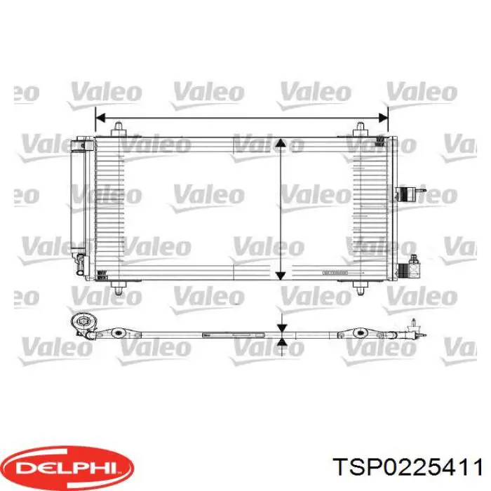 Aire acondicionado capacitor Delphi TSP0225411 precio, desde 61,94 EUR
