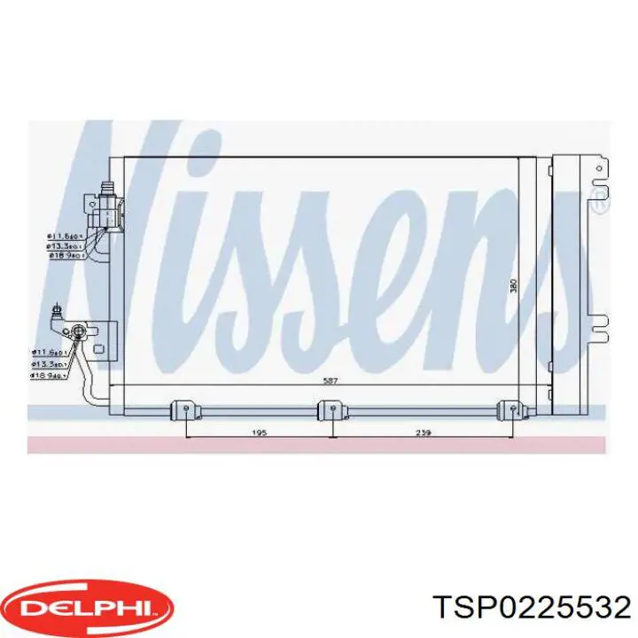 Aire acondicionado capacitor Delphi TSP0225532 precio, desde 87,50 EUR