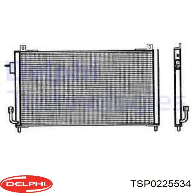 TSP0225534 Delphi condensador aire acondicionado