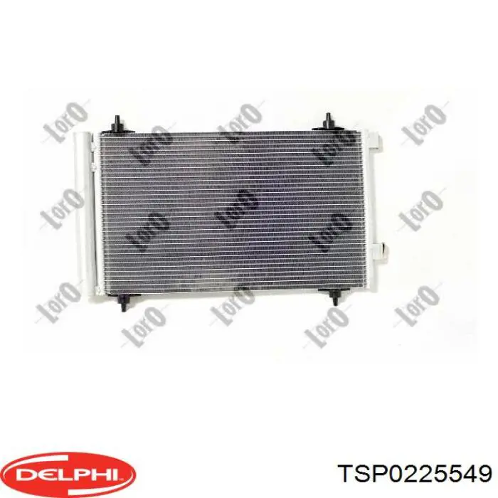 Comprar TSP0225549 Delphi Condensador de aire acondicionado