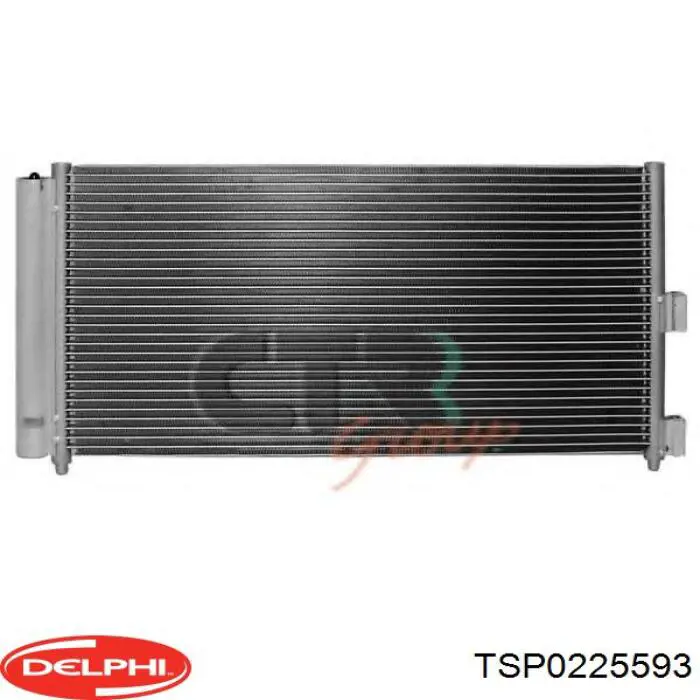 TSP0225593 Delphi condensador aire acondicionado