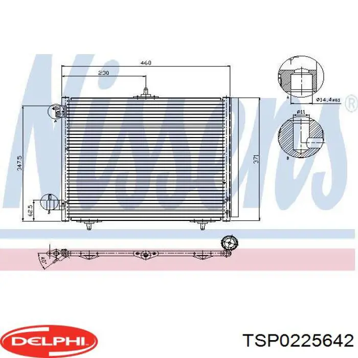 Aire acondicionado capacitor Delphi TSP0225642 precio, desde 77,18 EUR