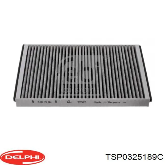 TSP0325189C Delphi filtro habitáculo