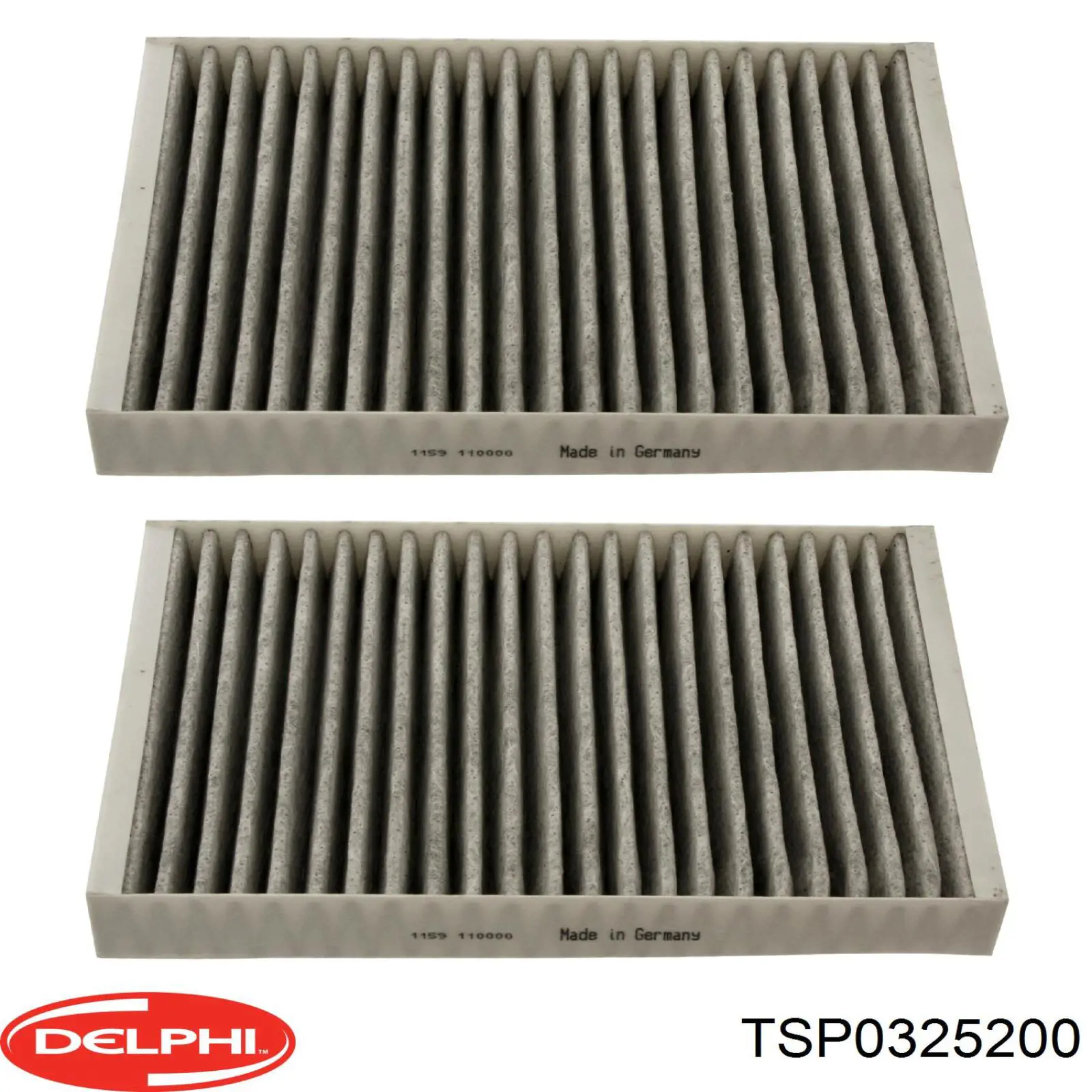 TSP0325200 Delphi filtro habitáculo