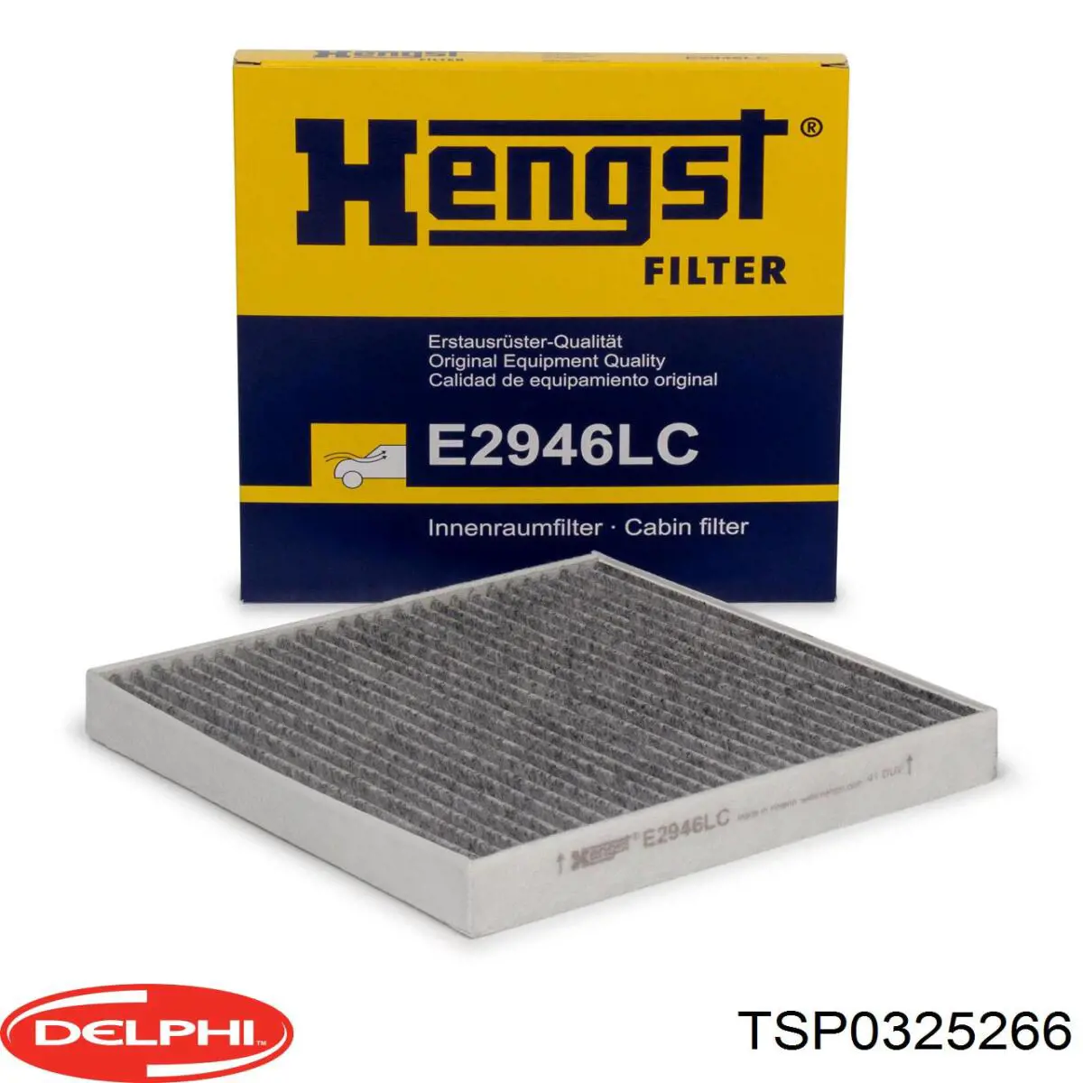 TSP0325266 Delphi filtro habitáculo