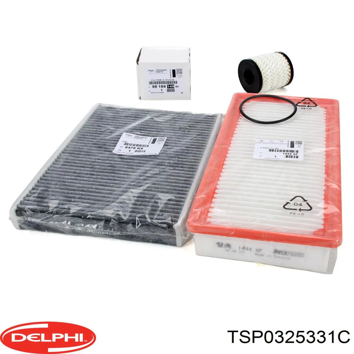 TSP0325331C Delphi filtro habitáculo