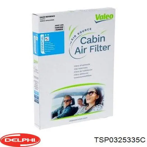 Filtro de cabina Delphi TSP0325335C precio, desde 7,47 EUR