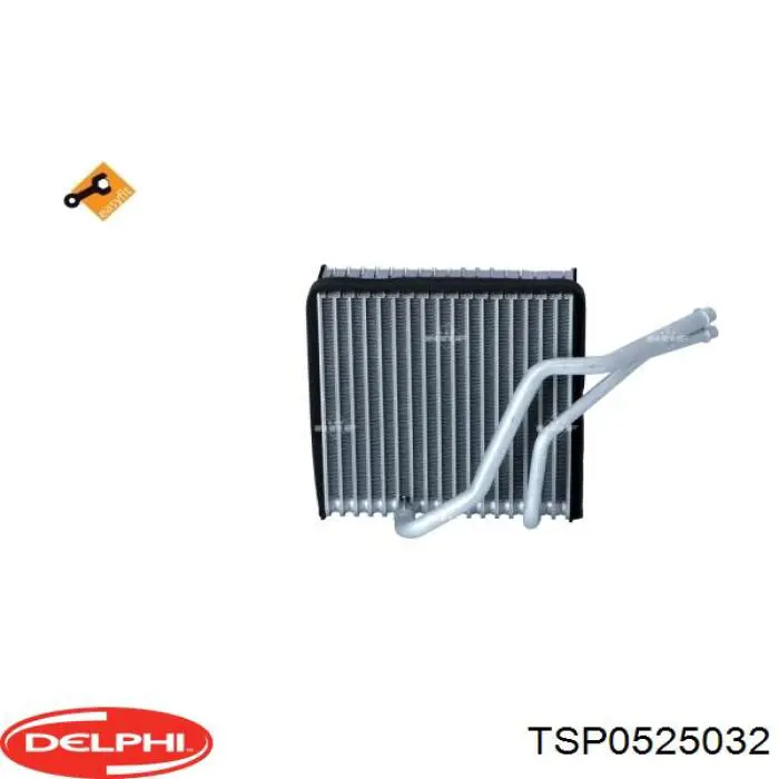 TSP0525032 Delphi evaporador, aire acondicionado