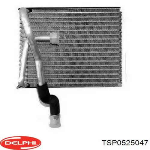 TSP0525047 Delphi evaporador, aire acondicionado