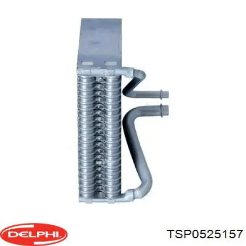 TSP0525157 Delphi evaporador, aire acondicionado