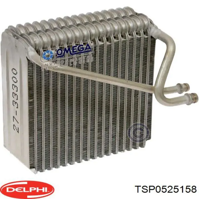 TSP0525158 Delphi evaporador, aire acondicionado