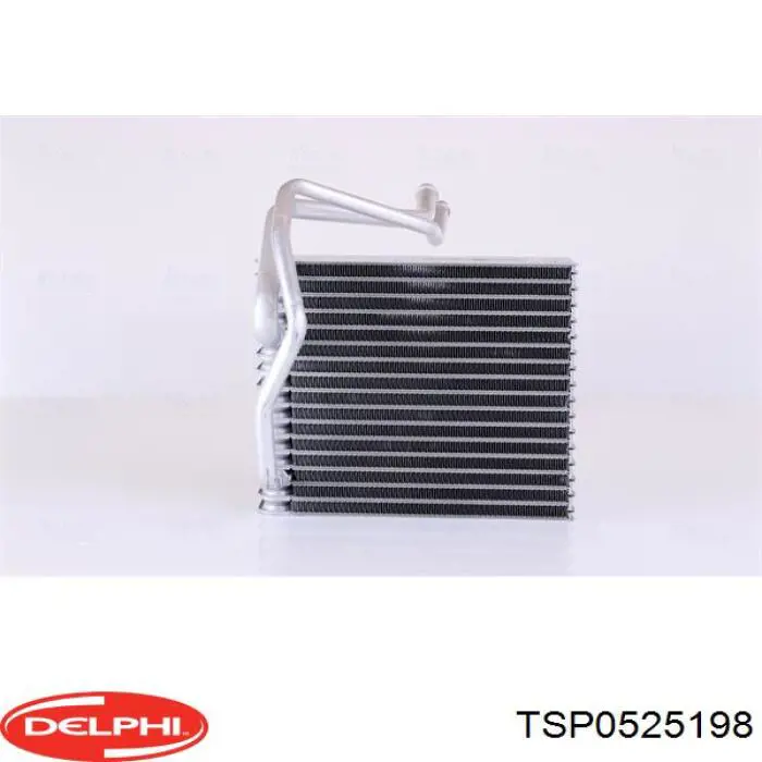 TSP0525198 Delphi evaporador, aire acondicionado