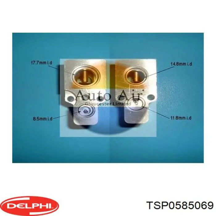 Comprar TSP0585069 Delphi Válvula TRV del aire acondicionado