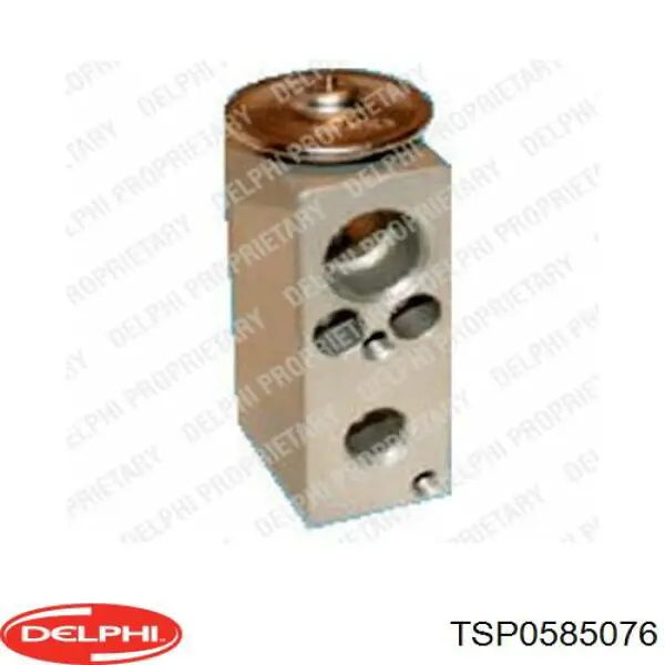 Válvula TRV del aire acondicionado TSP0585076 Delphi