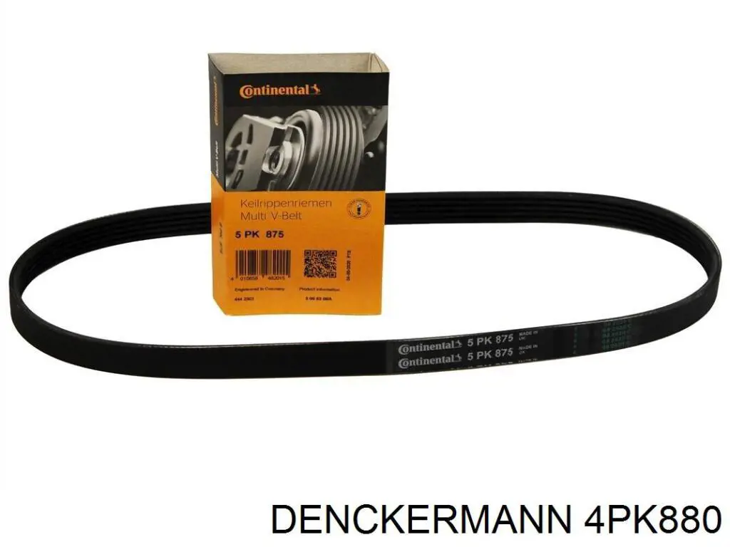 4PK880 Denckermann correa trapezoidal