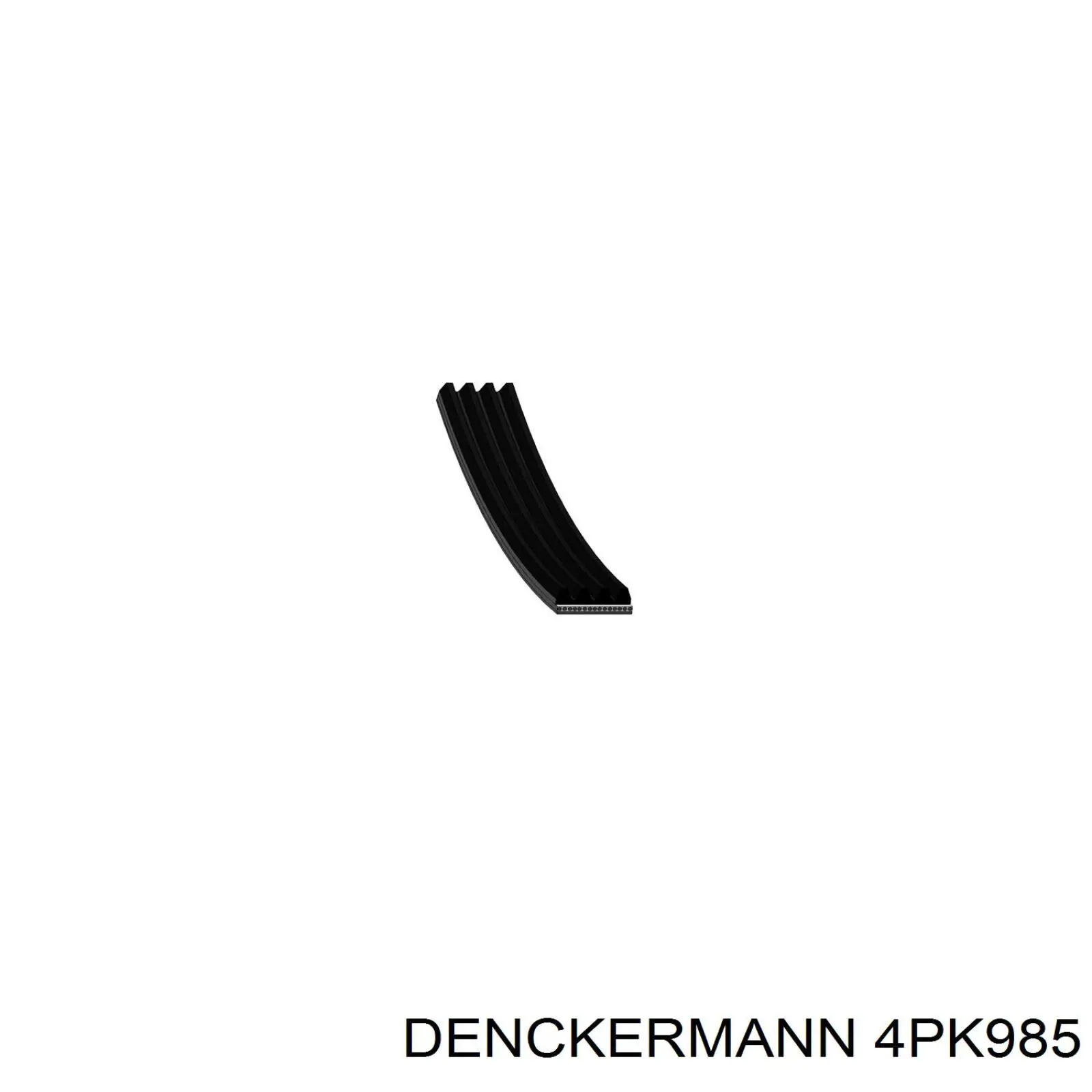 4PK985 Denckermann correa trapezoidal