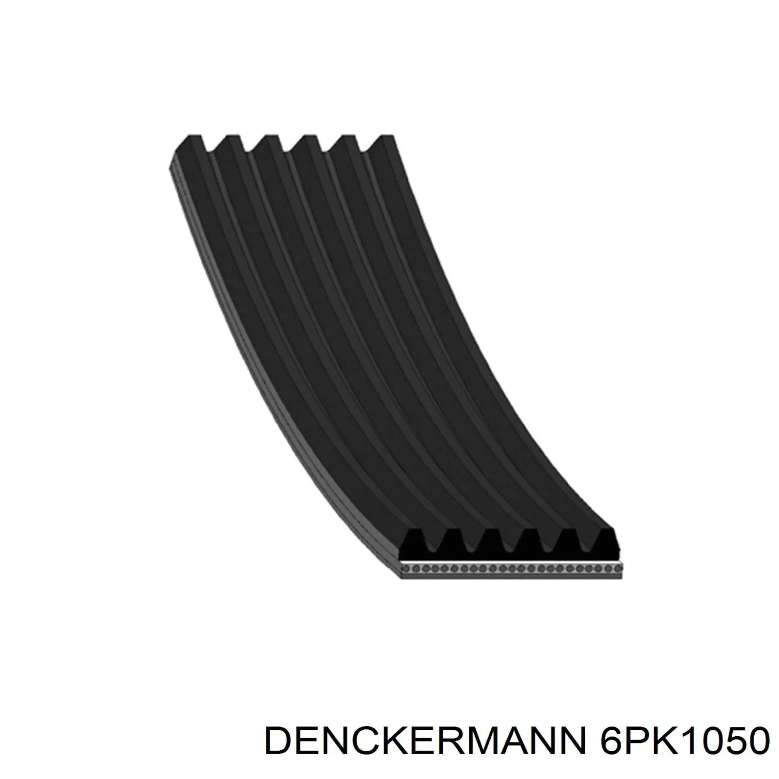 6PK1050 Denckermann correa trapezoidal