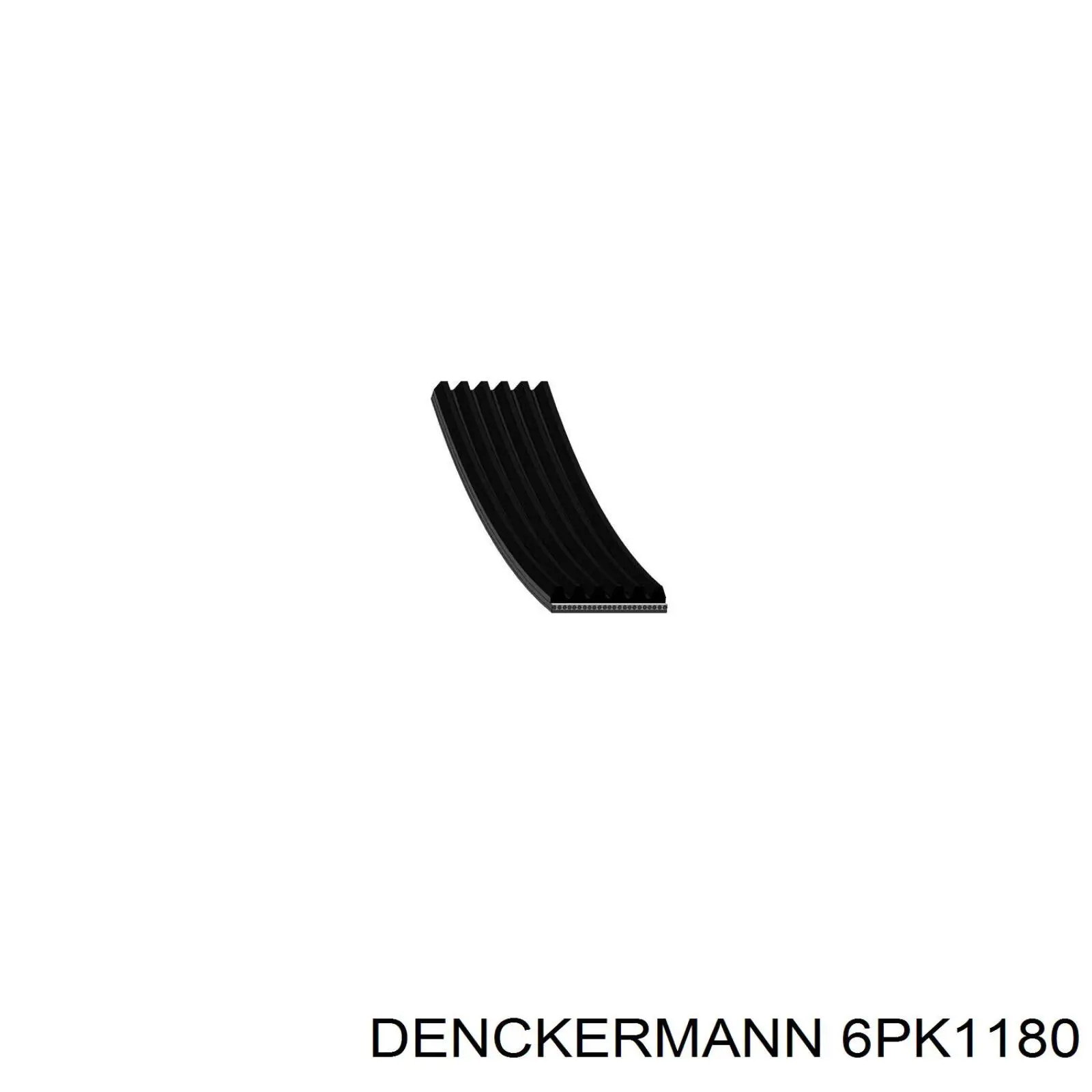 6PK1180 Denckermann correa trapezoidal