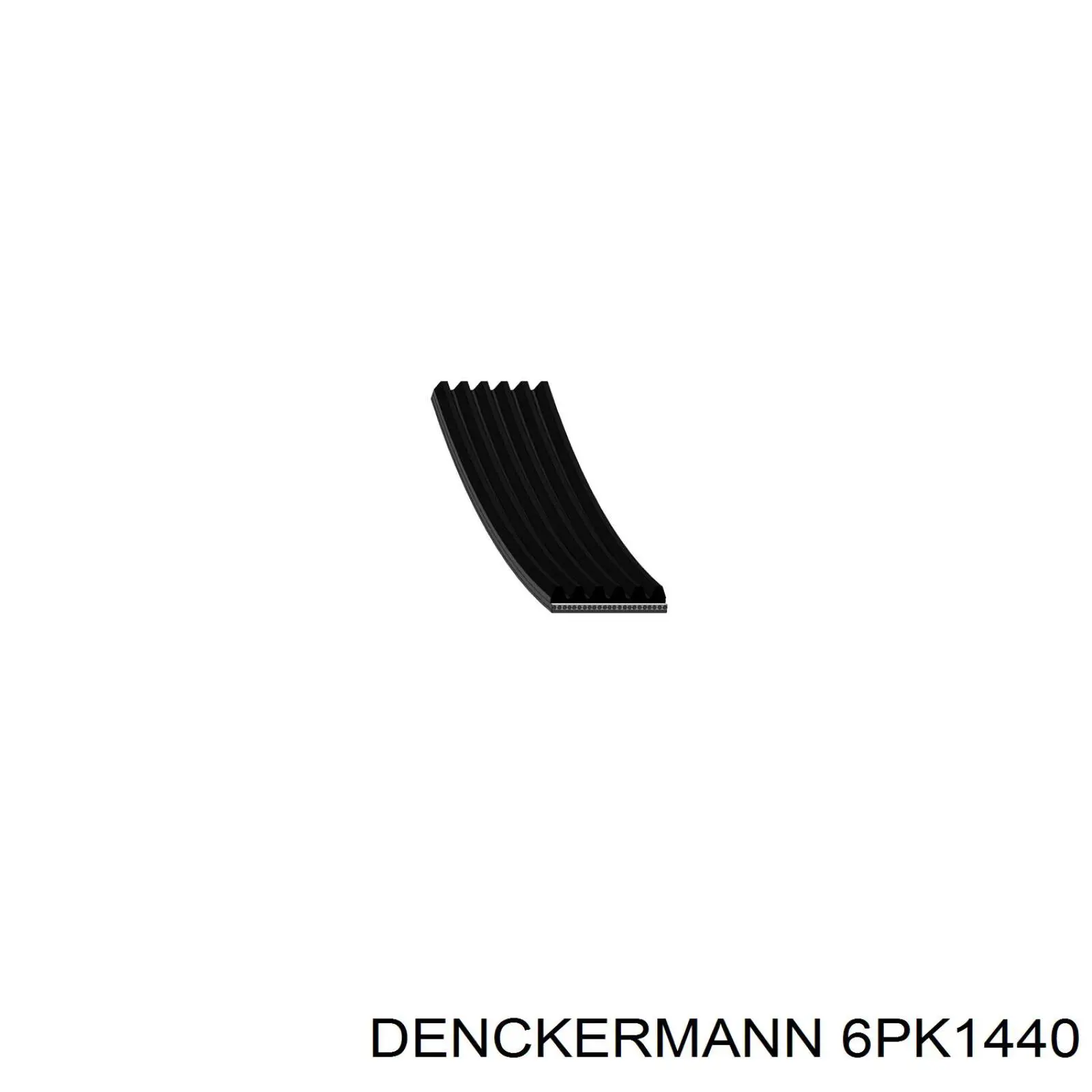 6PK1440 Denckermann correa trapezoidal