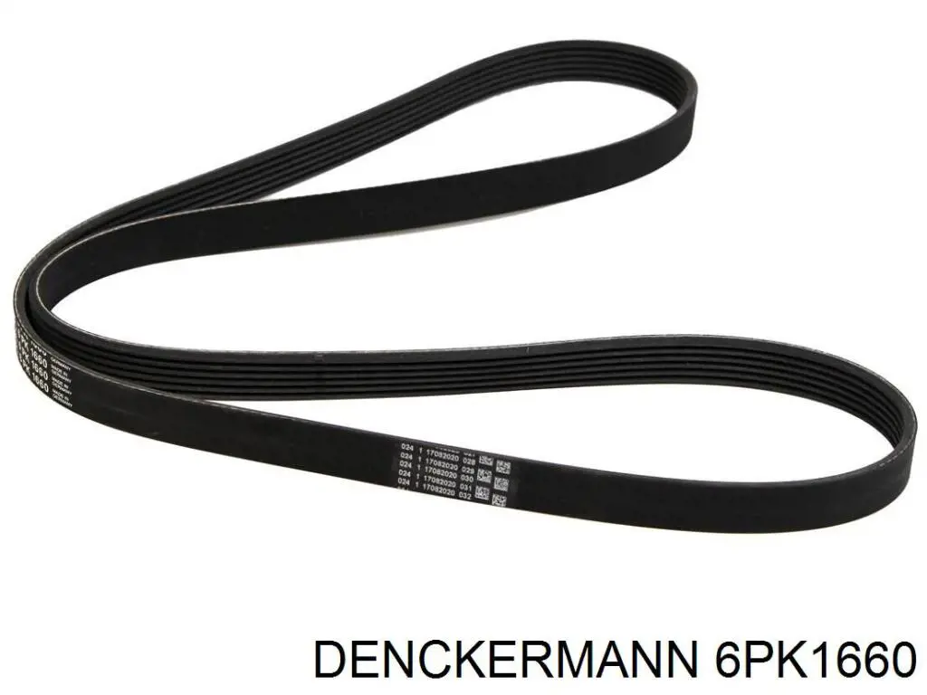 6PK1660 Denckermann correa trapezoidal