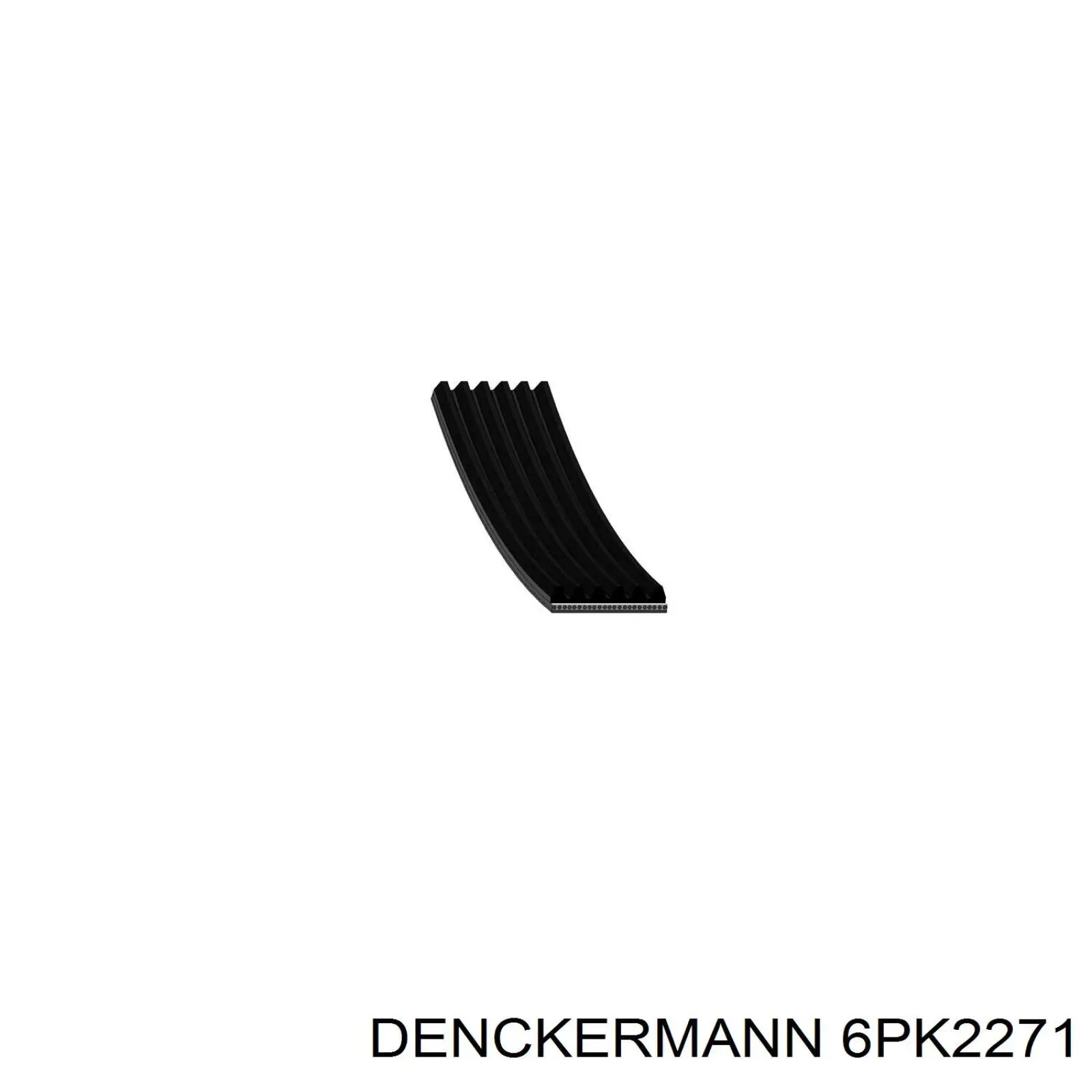 6PK2271 Denckermann correa trapezoidal