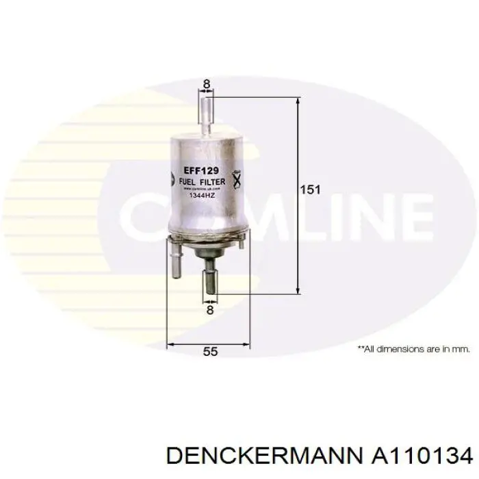 Filtro de gasoil Denckermann A110134
