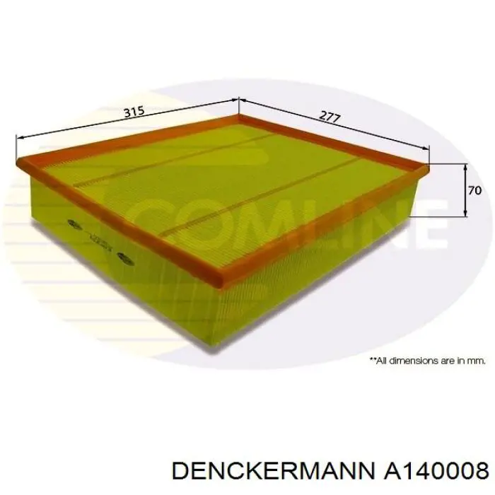 Comprar A140008 Denckermann Filtro de aire
