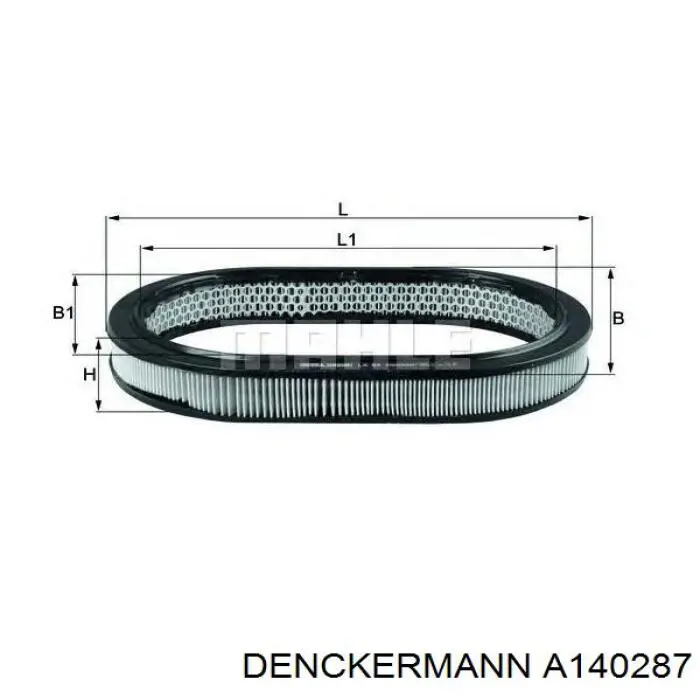 A140287 Denckermann filtro de aire