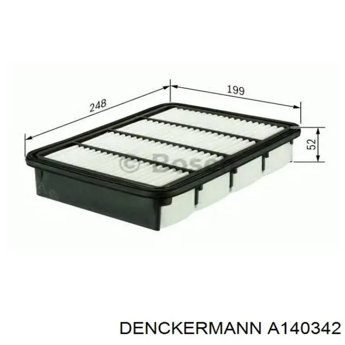 A140342 Denckermann filtro de aire