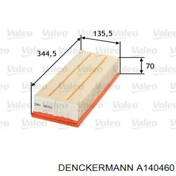 A140460 Denckermann filtro de aire