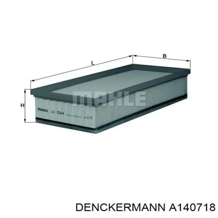Filtro de aire Peugeot 407 6D