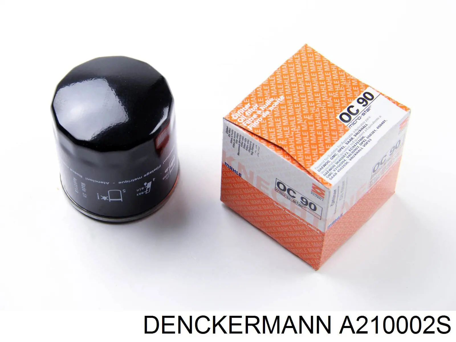 Portafiltro de aceite A210002S Denckermann