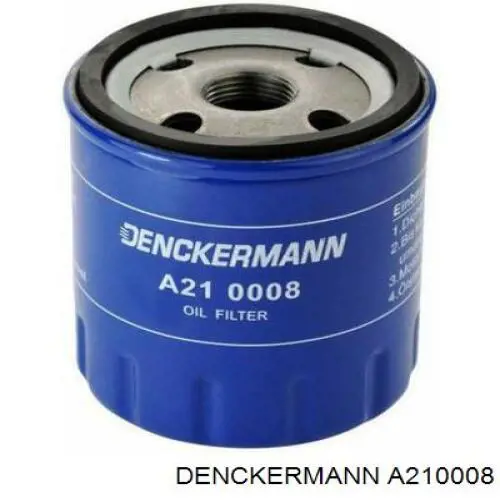 A210008 Denckermann filtro de aceite