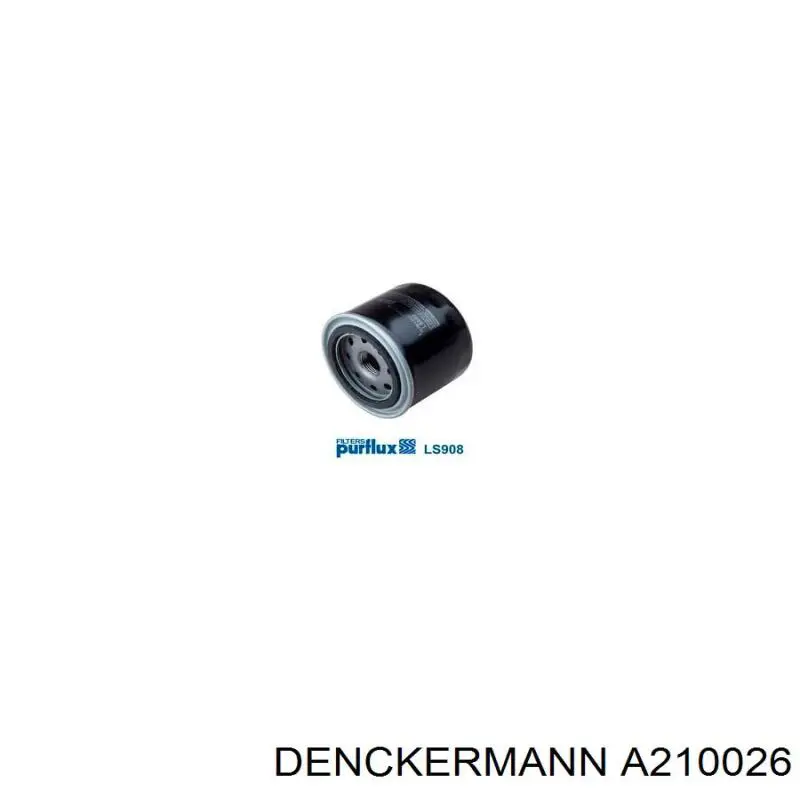 Filtro de aceite motor Denckermann A210026