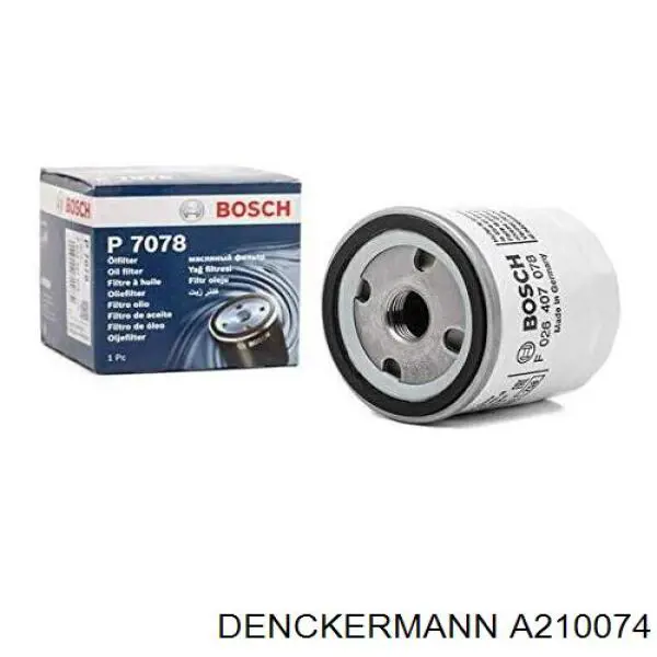 Filtro de aceite A210074 Denckermann