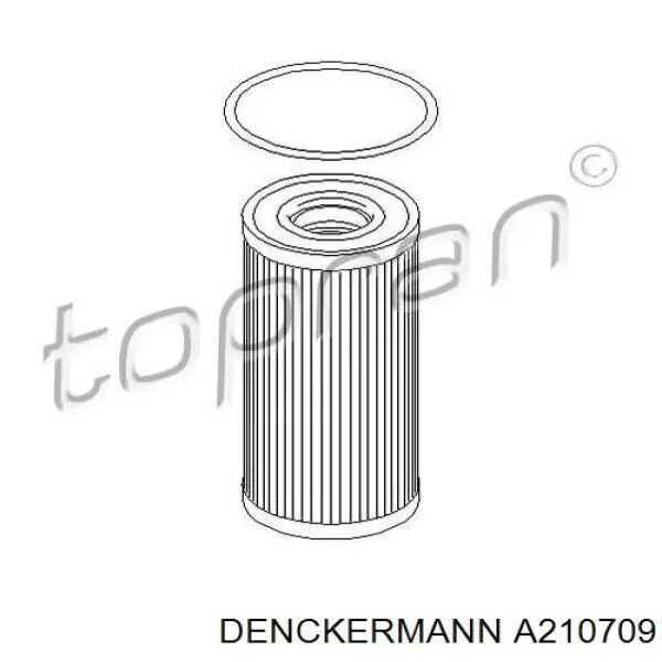 Filtro de aceite motor Denckermann A210709