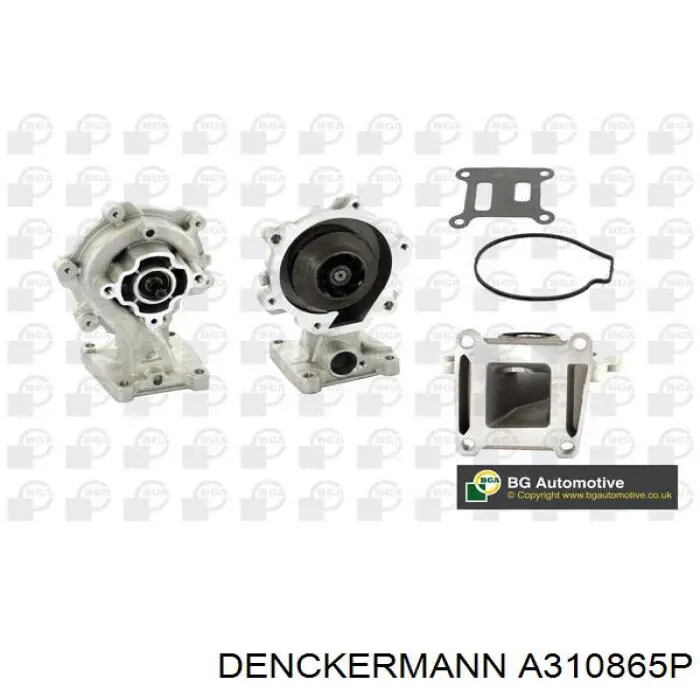 Bomba de agua de refrigeración con carcasa A310865P Denckermann