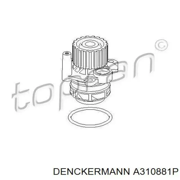 Motor de agua VAG 045121011CV