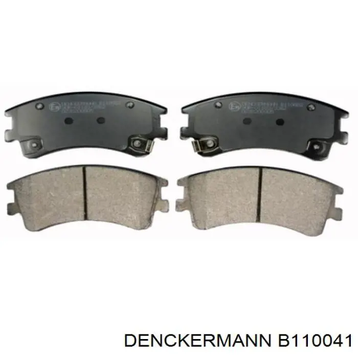 Pastillas de freno traseras B110041 Denckermann