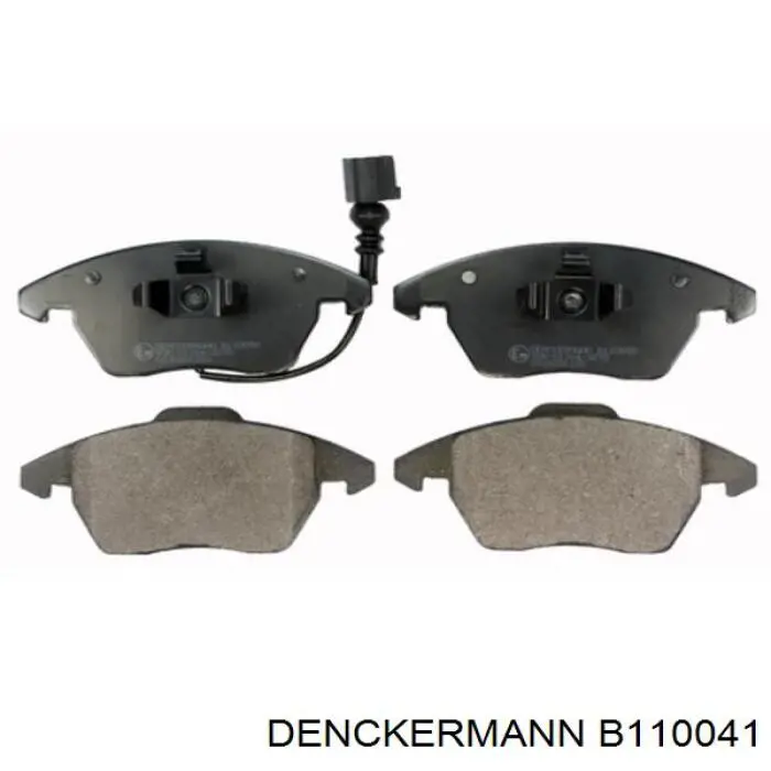 Pastillas traseras Denckermann B110041