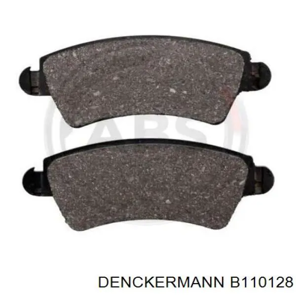 B110128 Denckermann pastillas de freno delanteras